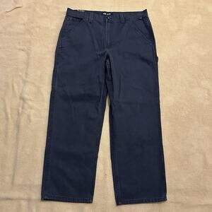 NEW Vans Drill Chore Carpenter Canvas Cargo Baggy Loose Fit Pants 38x31
